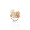 Mother of pearl Flower-En ring