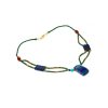 Lapis lazuli, coral, carnelian, jade and turquoise necklace